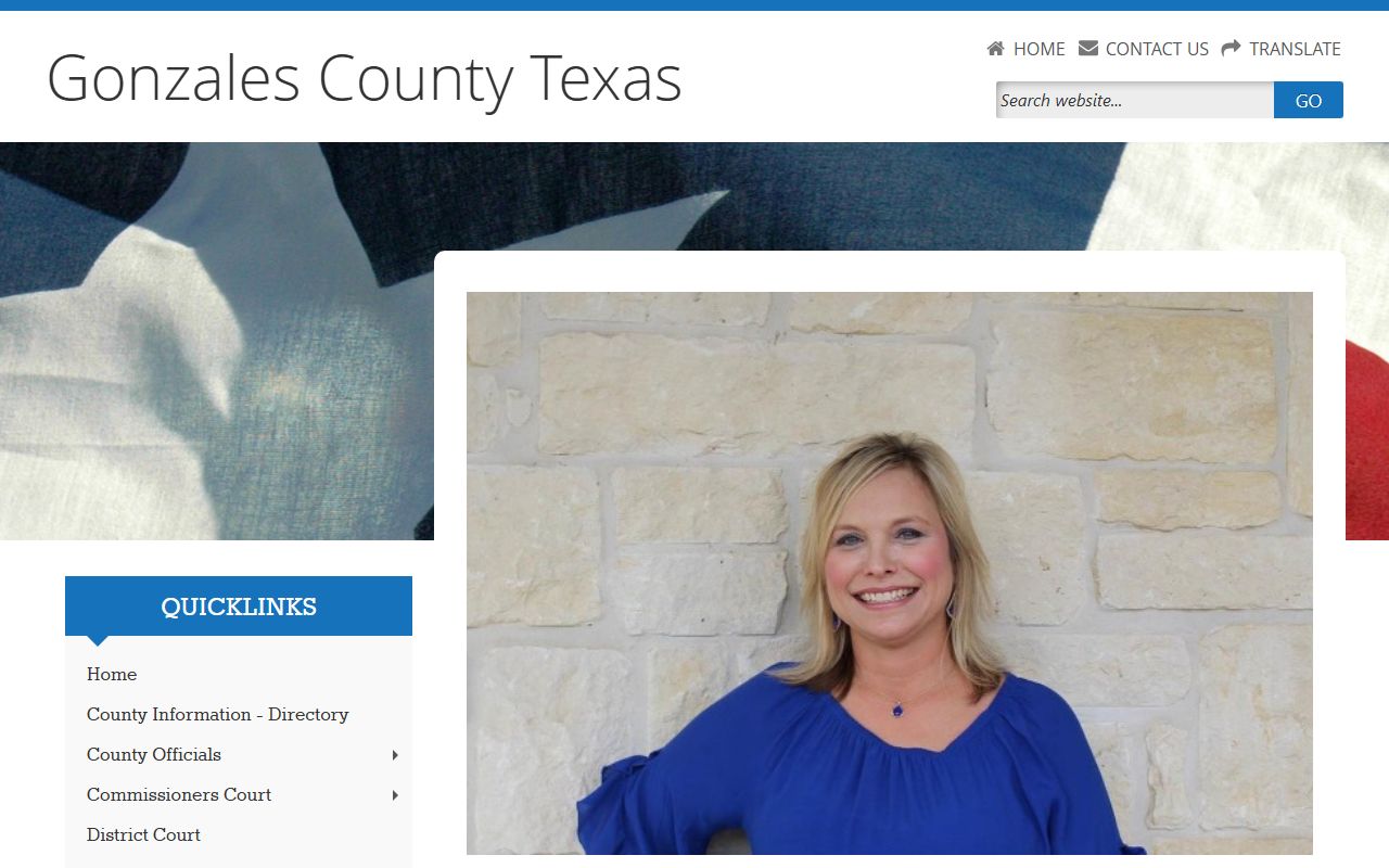 Gonzales County Clerk criminal records and public index source